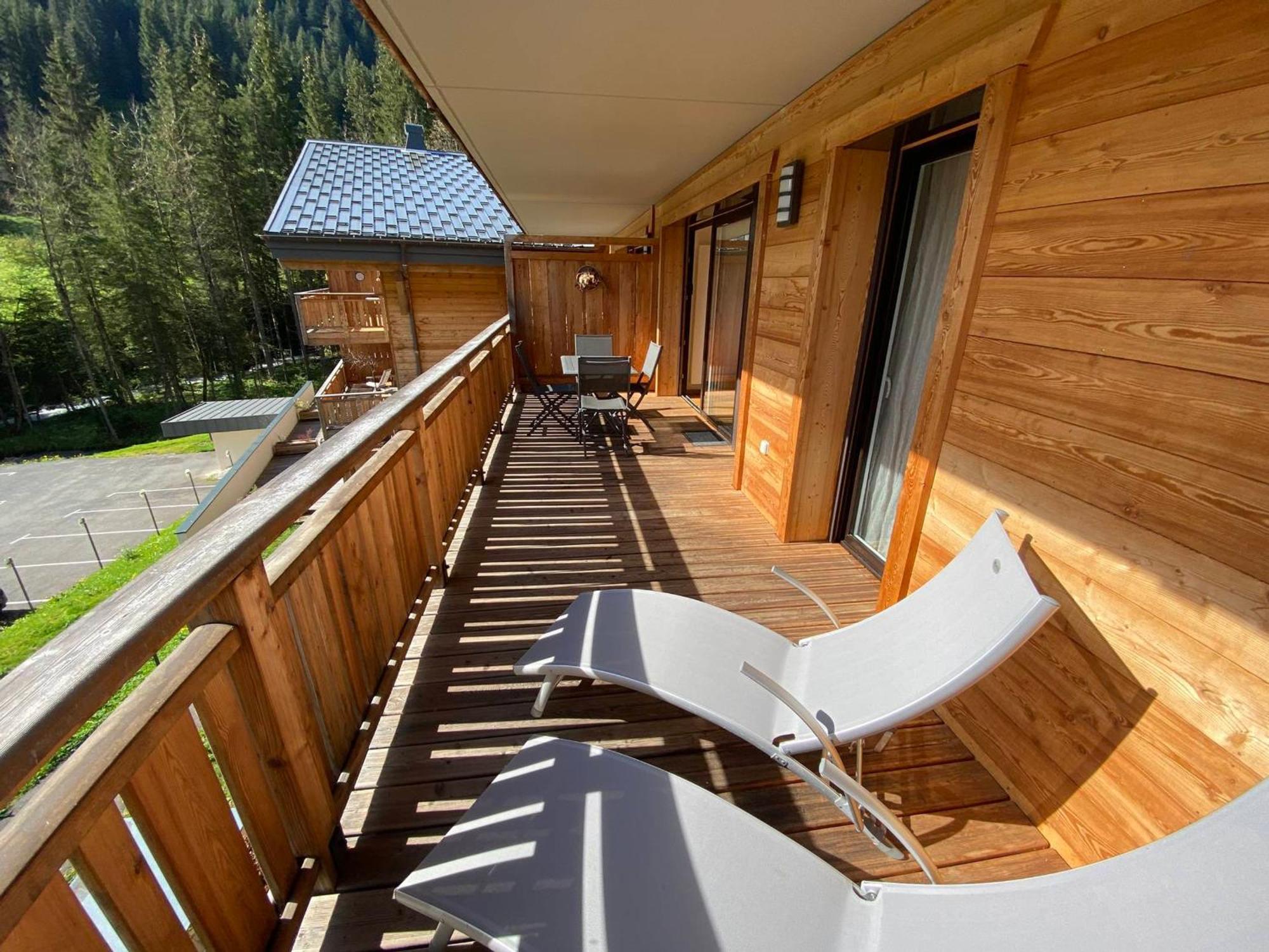 Appartement Contemporain, Spacieux Et Lumineux, Dans Une Residence Calme A Chatel, Proche Des Pistes! - Fr-1-693-84 Buitenkant foto