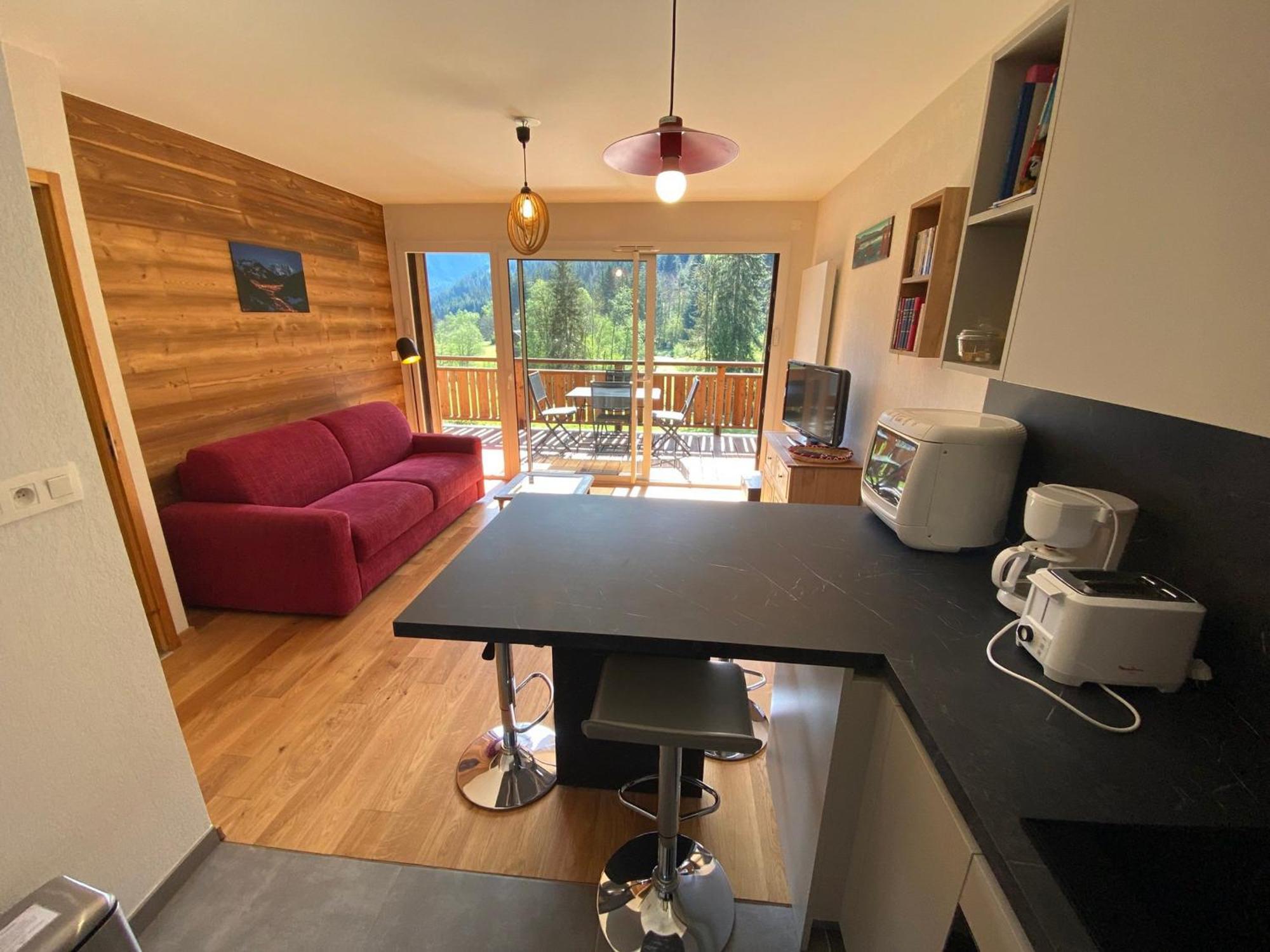 Appartement Contemporain, Spacieux Et Lumineux, Dans Une Residence Calme A Chatel, Proche Des Pistes! - Fr-1-693-84 Buitenkant foto